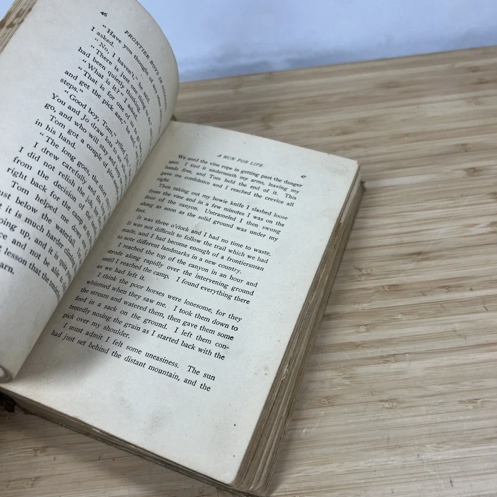 Frontier Boys In Colorado By Capt Wyn‎ Roosevelt 1911 Hardcover Vintage
